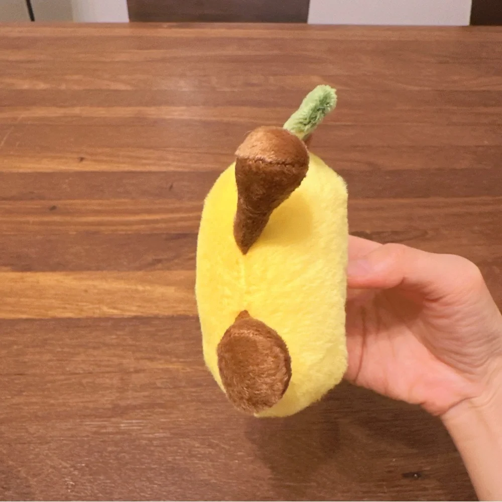 Cute Lemon Plush Keychain Soft Fruit Charm Kawaii Bag Pendant Gift New